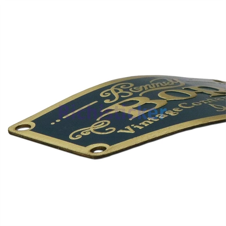 brass name plates (2)