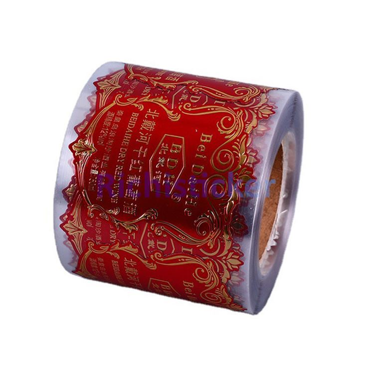 Label Metelaidd Hunan Label Gwin Tagiau Potel Gwin